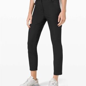 Lululemon City Sleek 5 Pocket 7/8 Pant Black Women’s Size 6